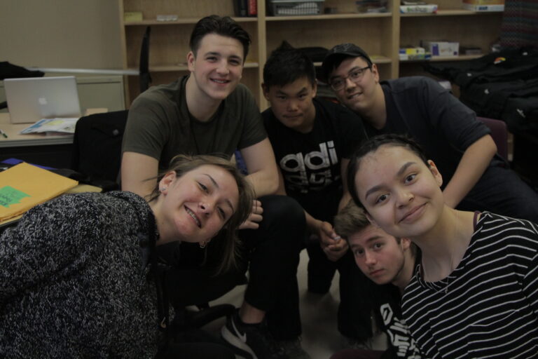 CH NU 6 youth looking at camera